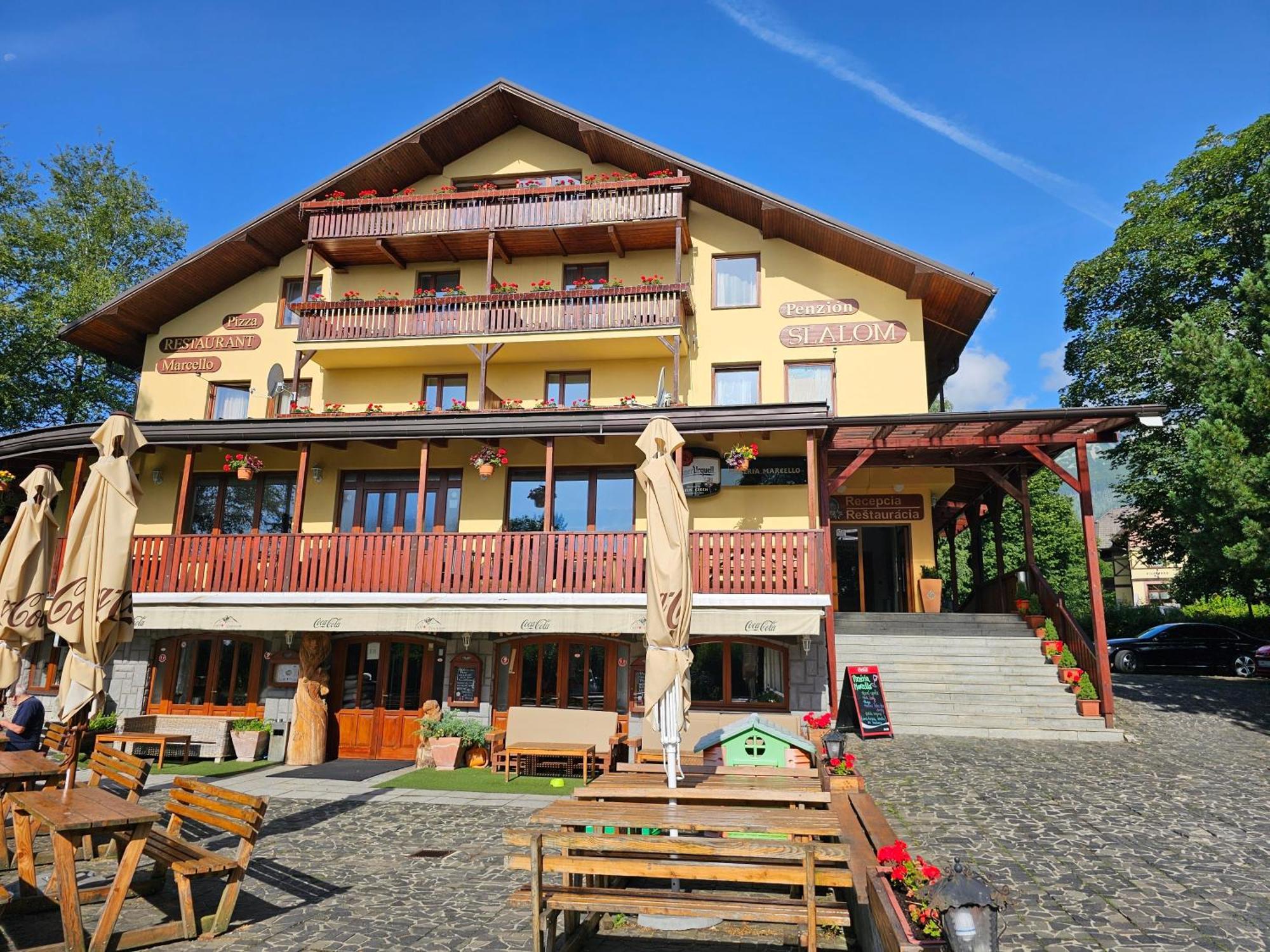 Penzion Slalom Tatranská Lomnica Esterno foto