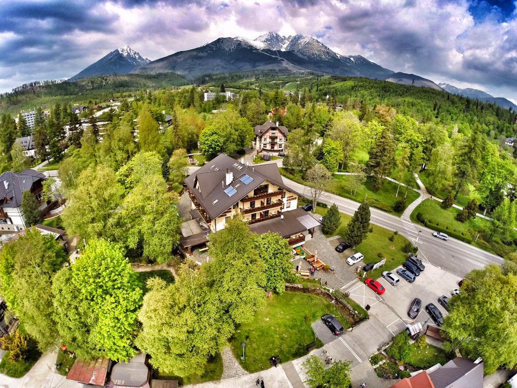 Penzion Slalom Tatranská Lomnica Esterno foto